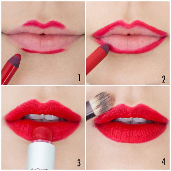 How to have bold lips